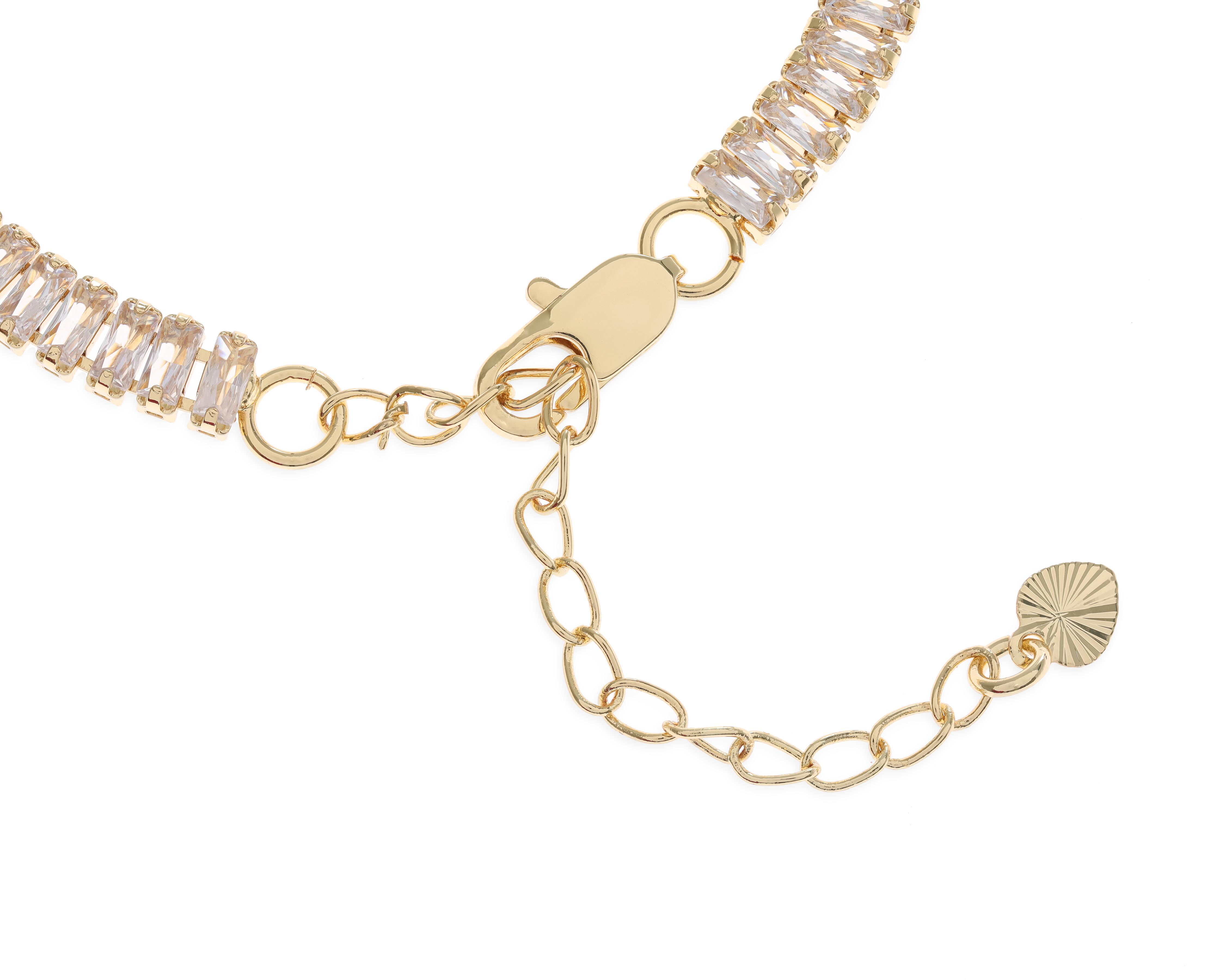 Foto 4 pulgar | Pulsera Chapa de Oro Allu Jewerly