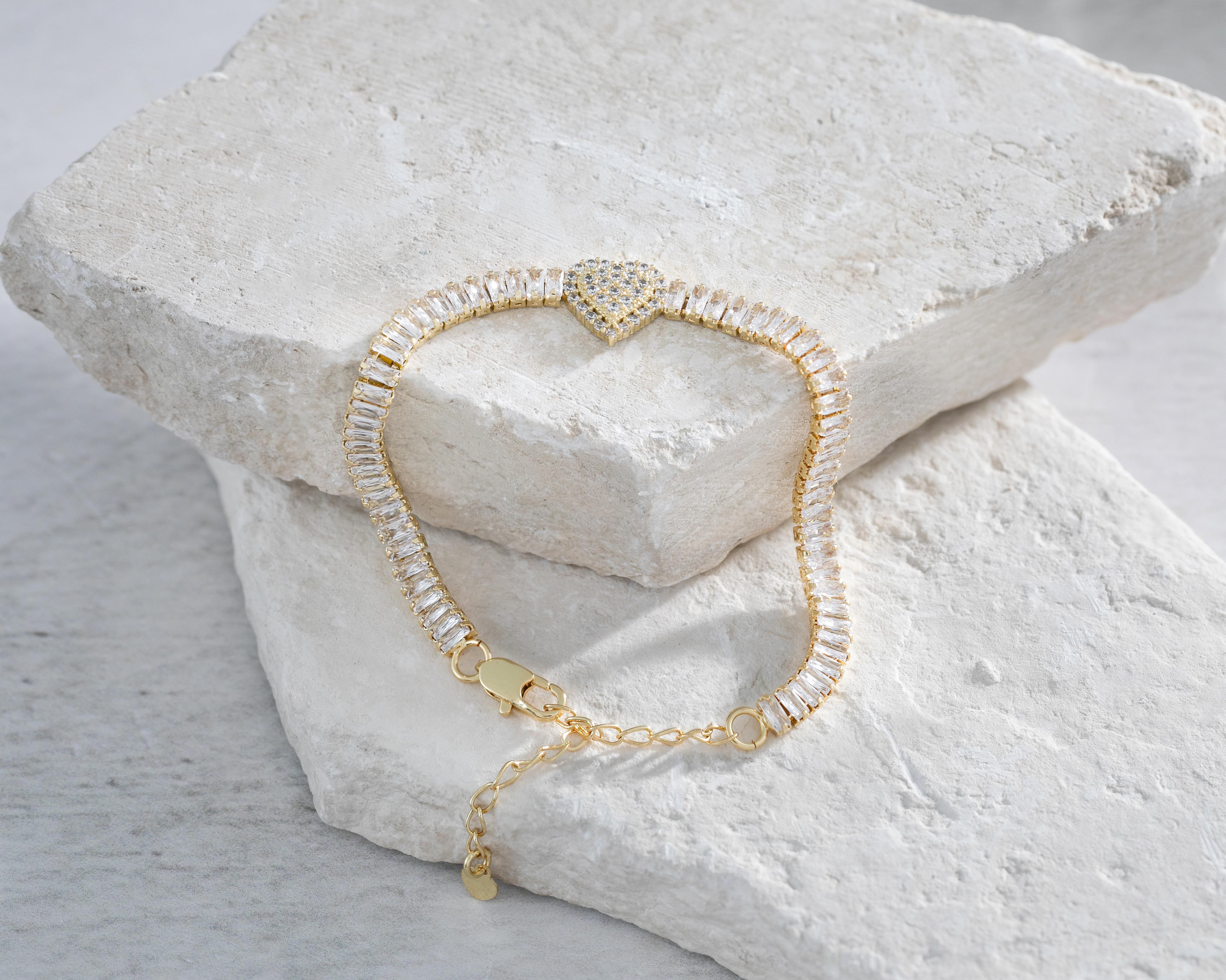 Foto 5 pulgar | Pulsera Chapa de Oro Allu Jewerly