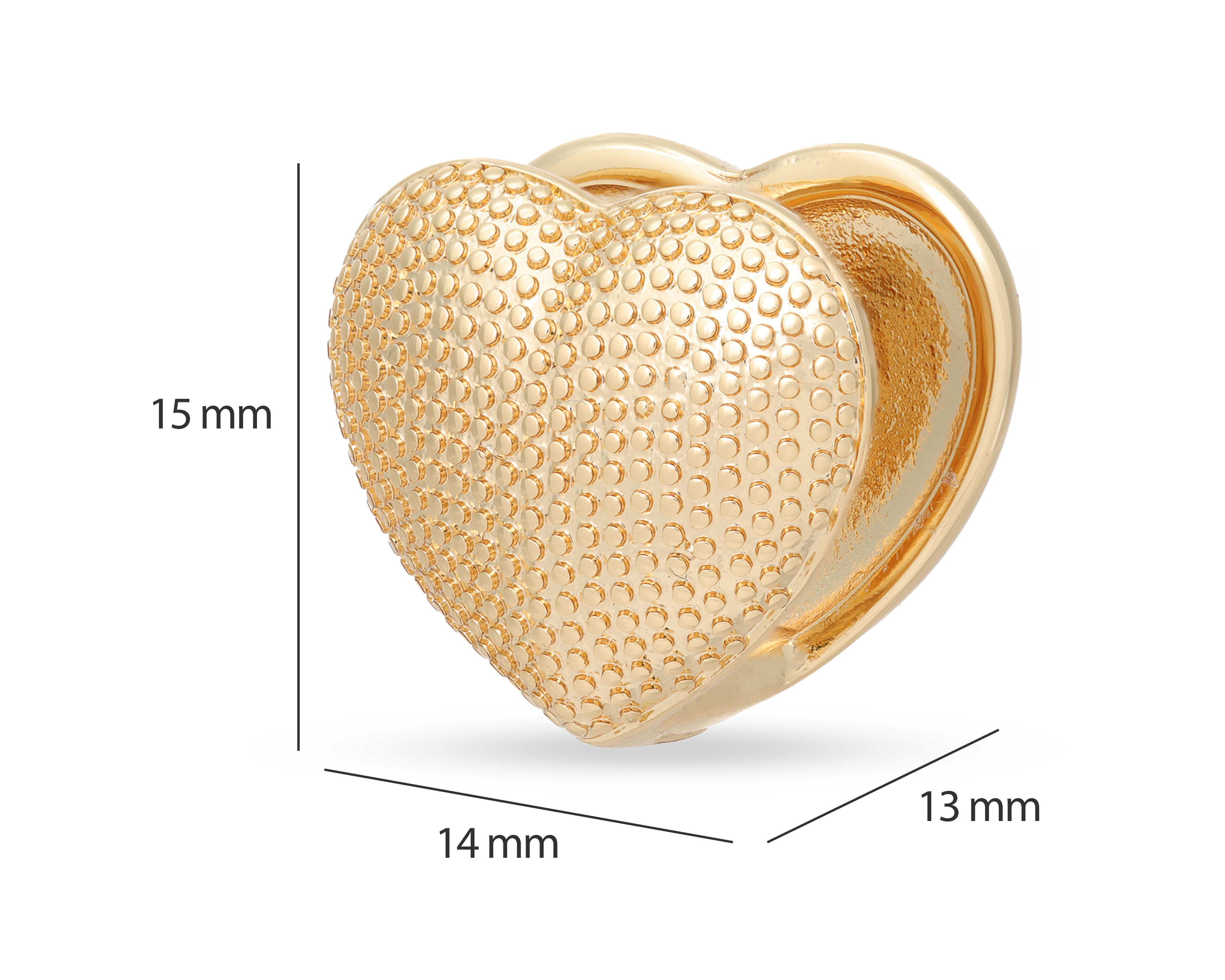 Foto 4 | Aretes Chapa de Oro 14K Allu Jewelry