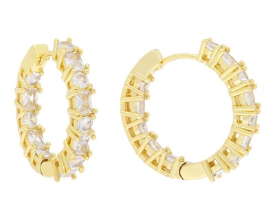 Foto 1 | Aretes Chapa de Oro Allu Jewelry