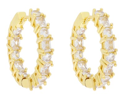 Foto 2 | Aretes Chapa de Oro Allu Jewelry