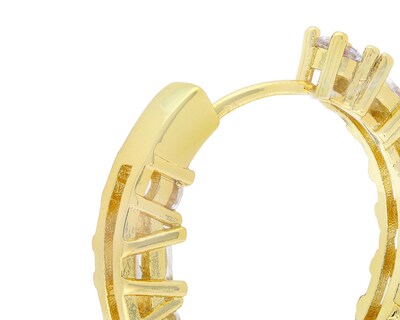 Foto 3 | Aretes Chapa de Oro Allu Jewelry