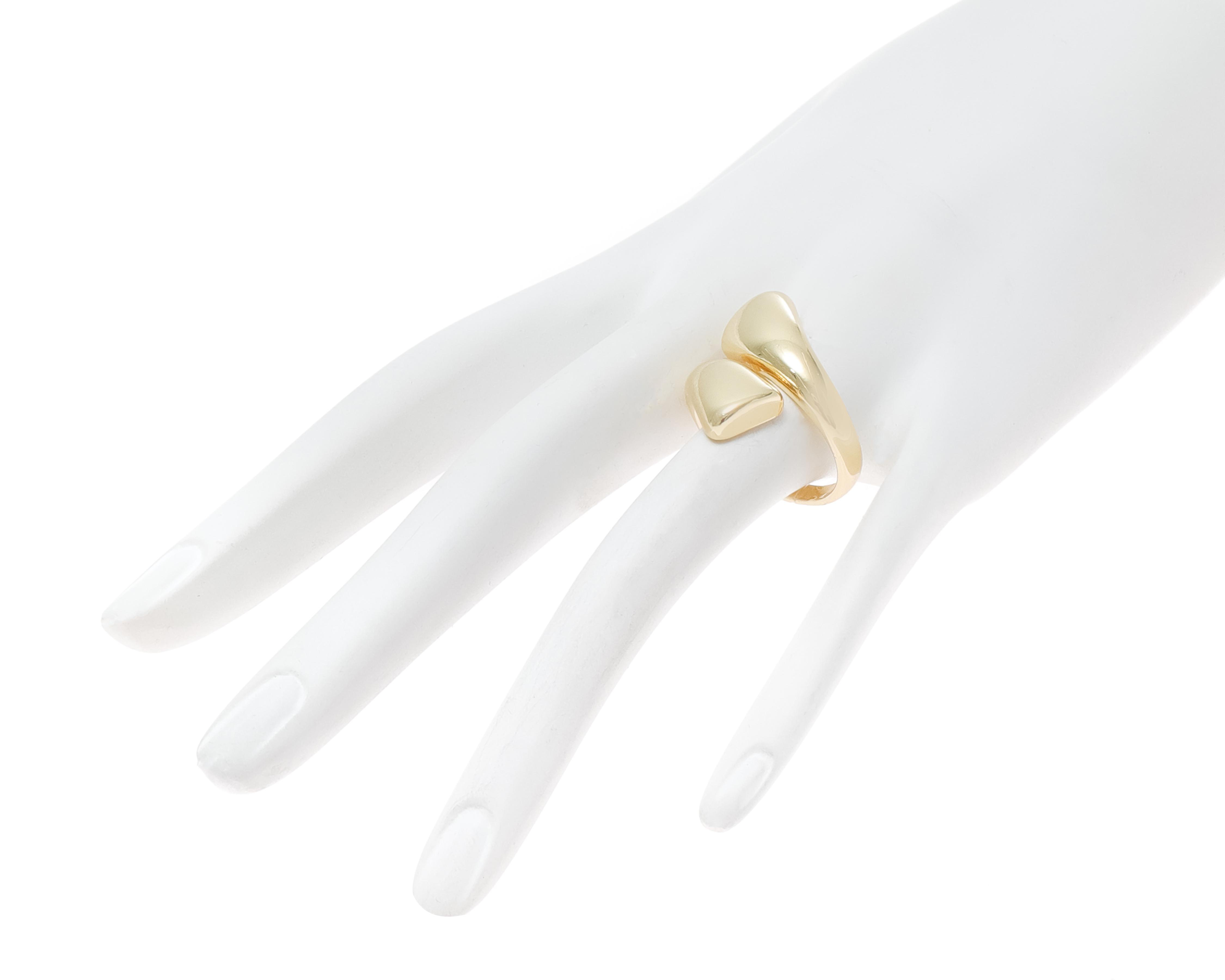 Foto 5 pulgar | Anillo Chapa de Oro Allu Jewerly Talla 8