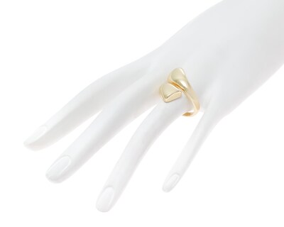 Foto 4 | Anillo Chapa de Oro Allu Jewerly Talla 8
