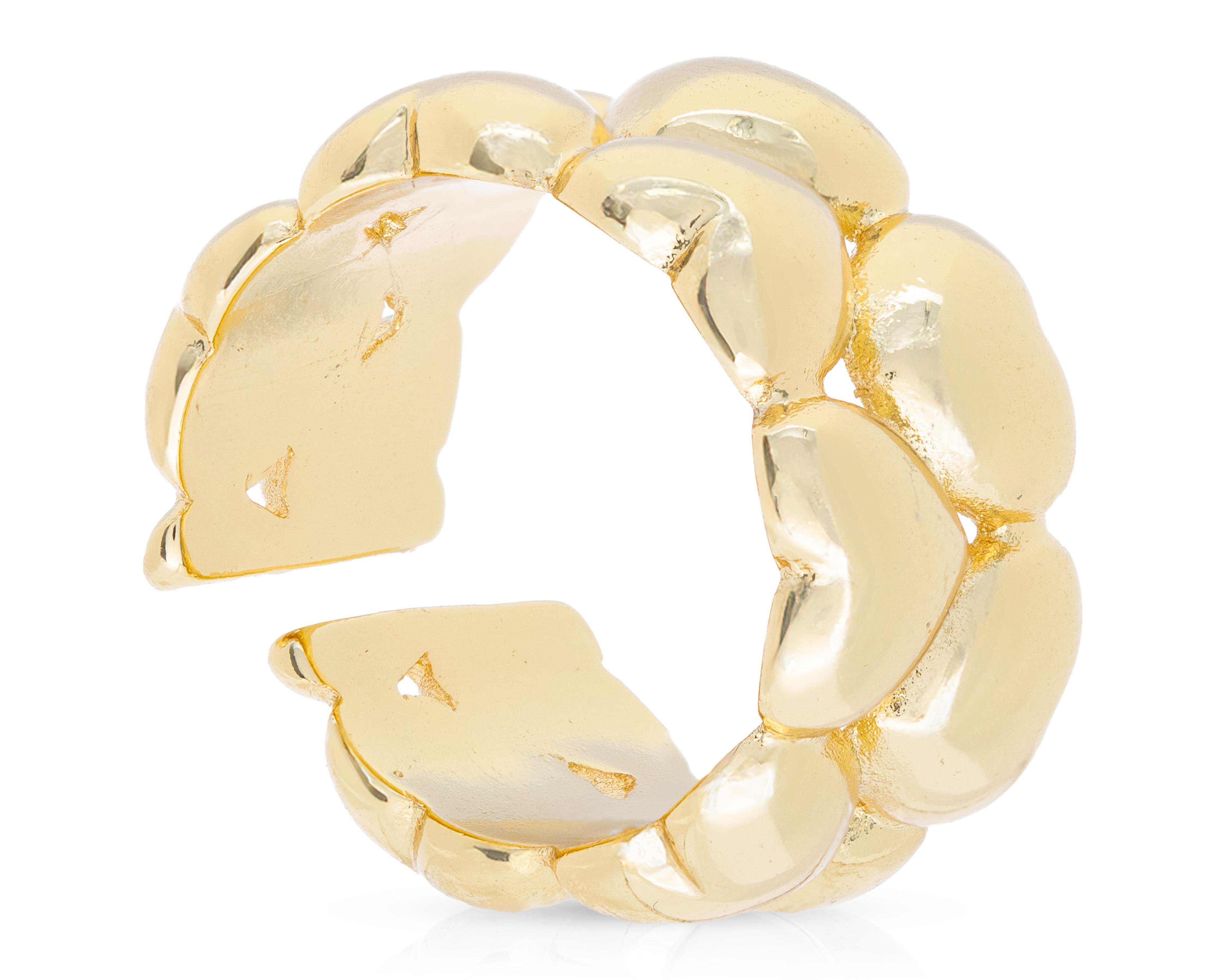Foto 2 pulgar | Anillo Chapa de Oro Allu Jewelry Ajustable