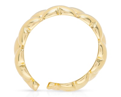 Foto 3 | Anillo Chapa de Oro Allu Jewelry Ajustable