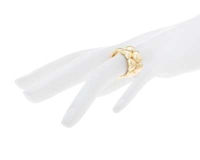 Foto 4 | Anillo Chapa de Oro Allu Jewelry Ajustable