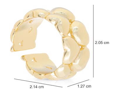 Foto 5 | Anillo Chapa de Oro Allu Jewelry Ajustable