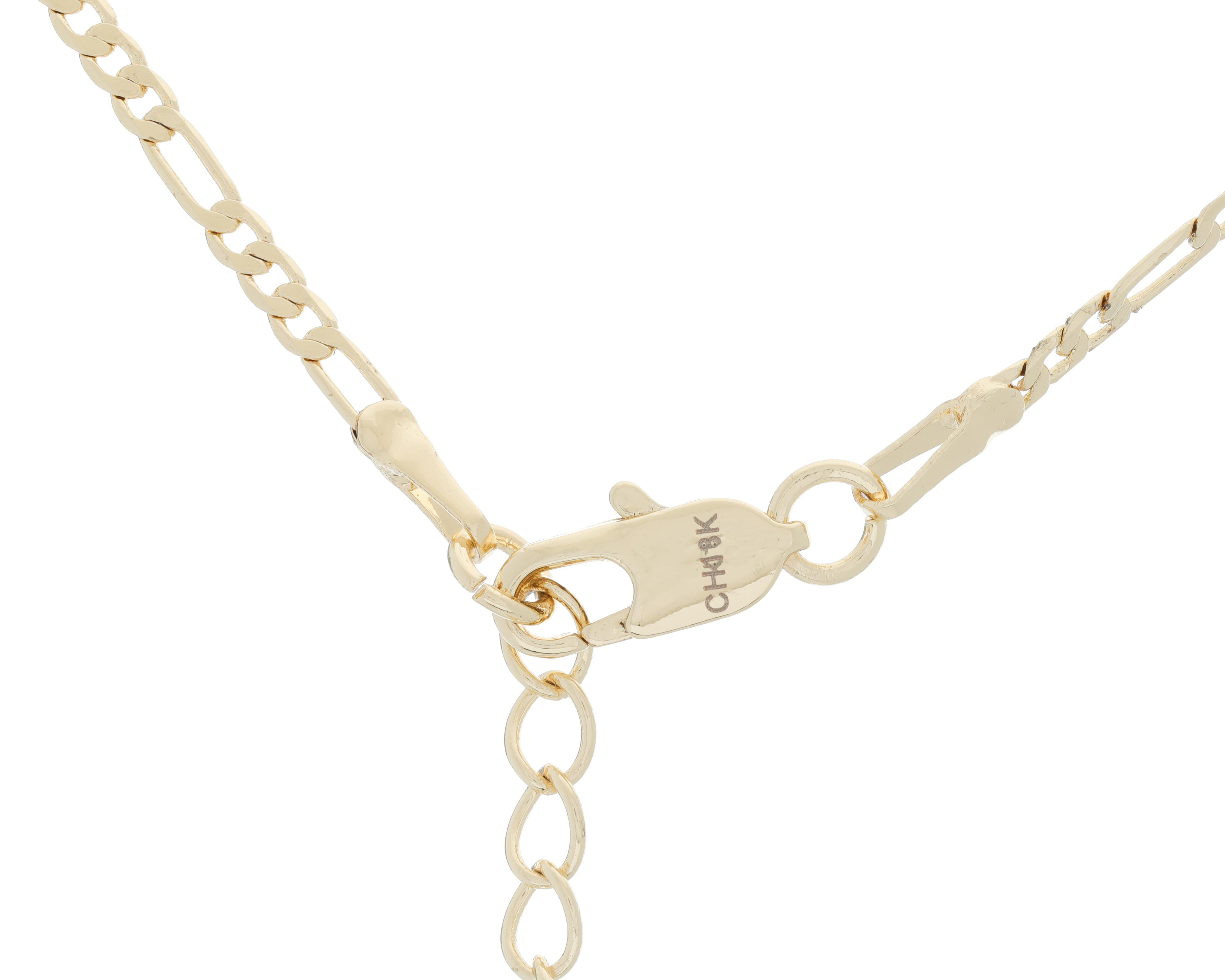 Foto 3 | Collar Chapa de Oro Zokko