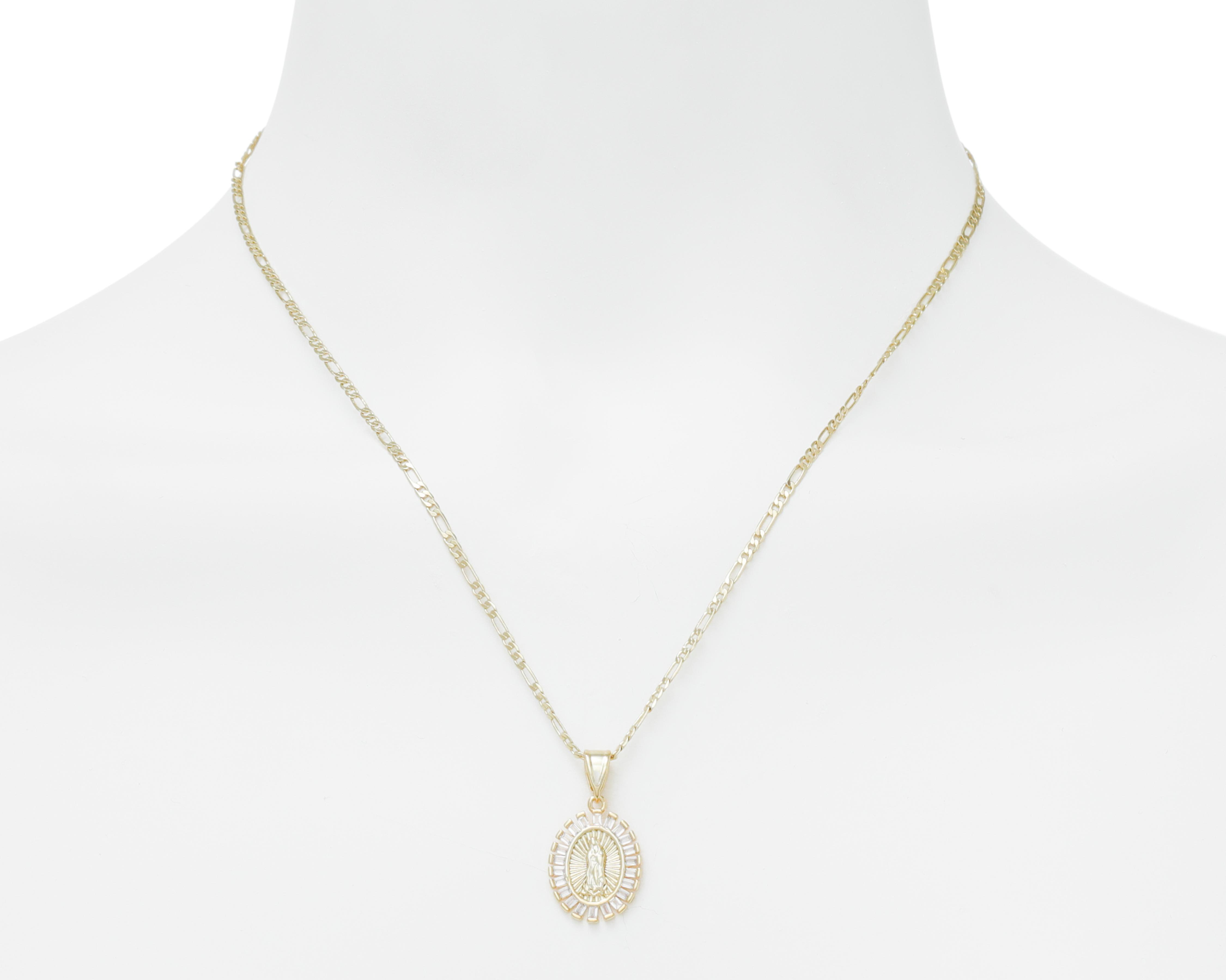 Foto 4 | Collar Chapa de Oro Zokko