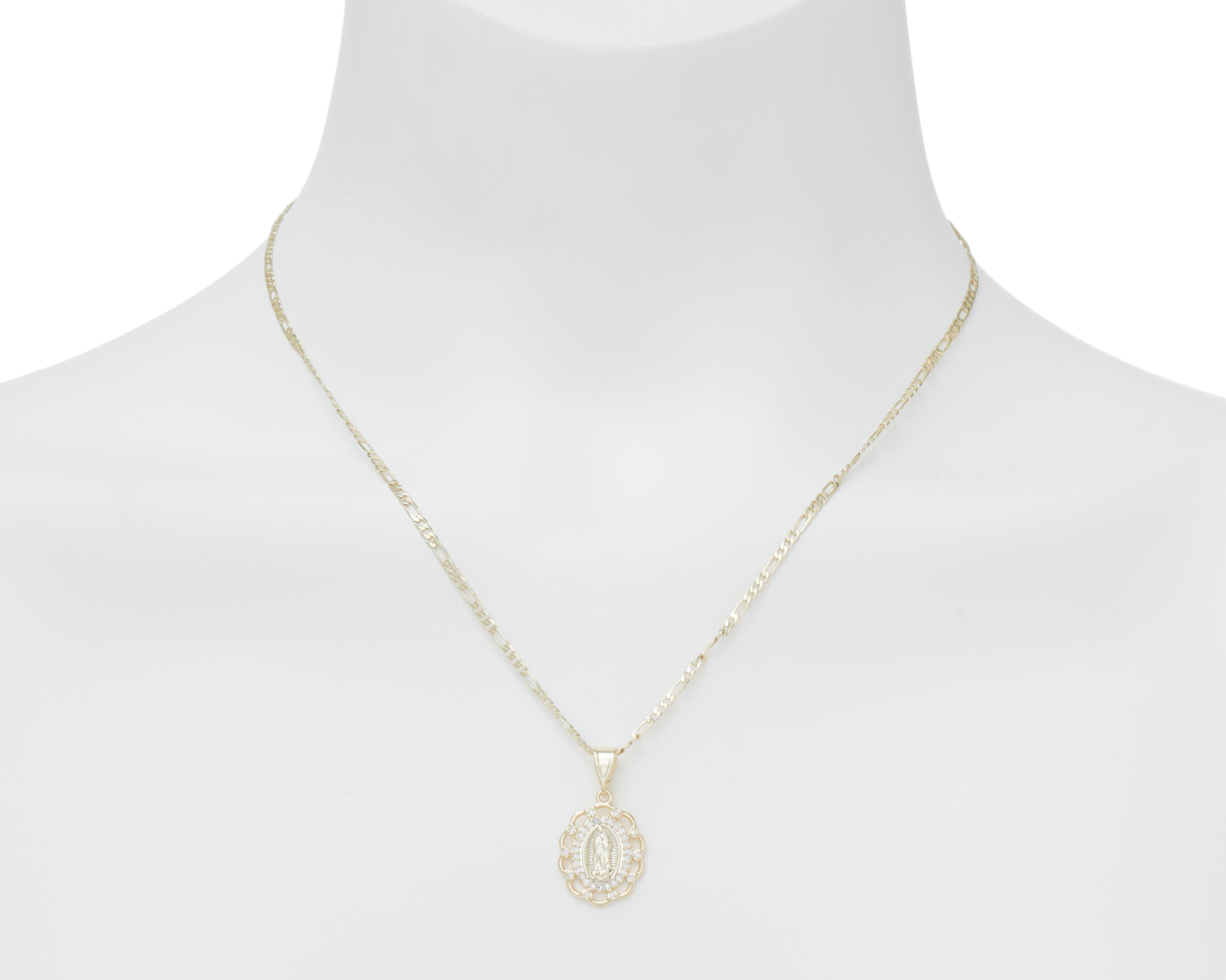 Foto 4 | Collar Chapa de Oro Zokko