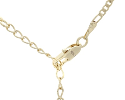 Foto 3 | Collar de Chapa de Oro Zokko