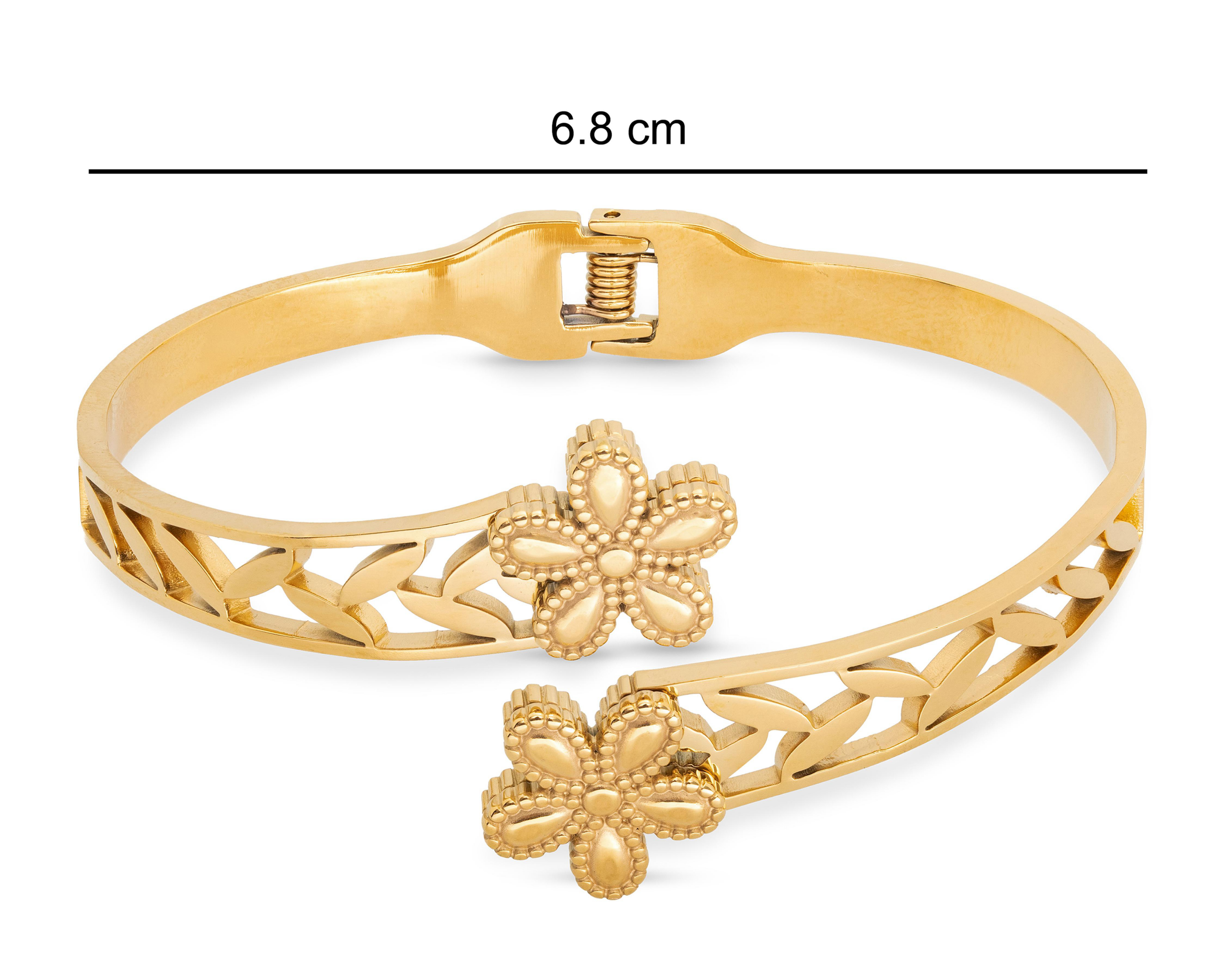Foto 6 pulgar | Pulsera Chapa de Oro Allu Jewelry