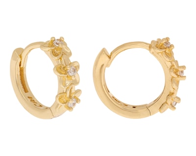 Foto 1 | Aretes de Chapa de Oro Plafer