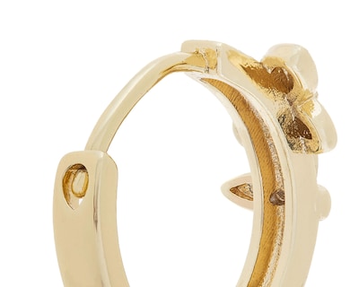 Foto 3 | Aretes de Chapa de Oro Plafer