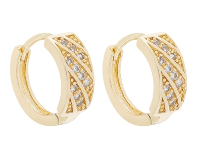 Foto 2 | Aretes Chapa de Oro Plafer