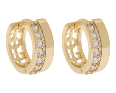 Foto 2 | Aretes Chapa de Oro Plafer