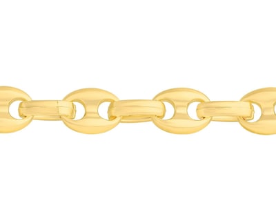 Foto 2 | Pulsera Chapa de Oro Plafer