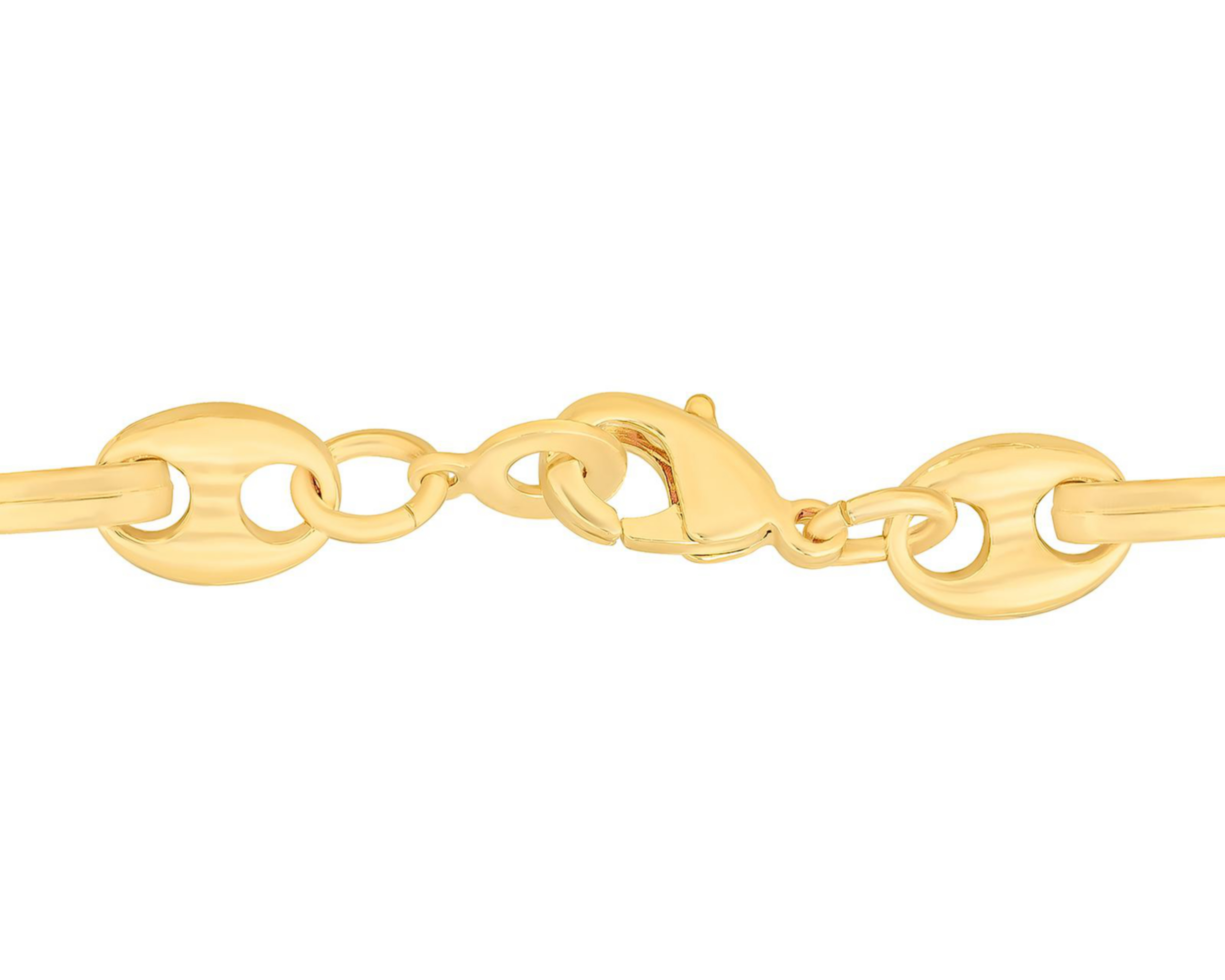 Foto 4 pulgar | Pulsera Chapa de Oro Plafer