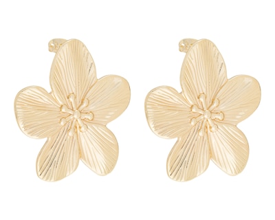 Foto 2 | Aretes de Chapa de Oro Plafer