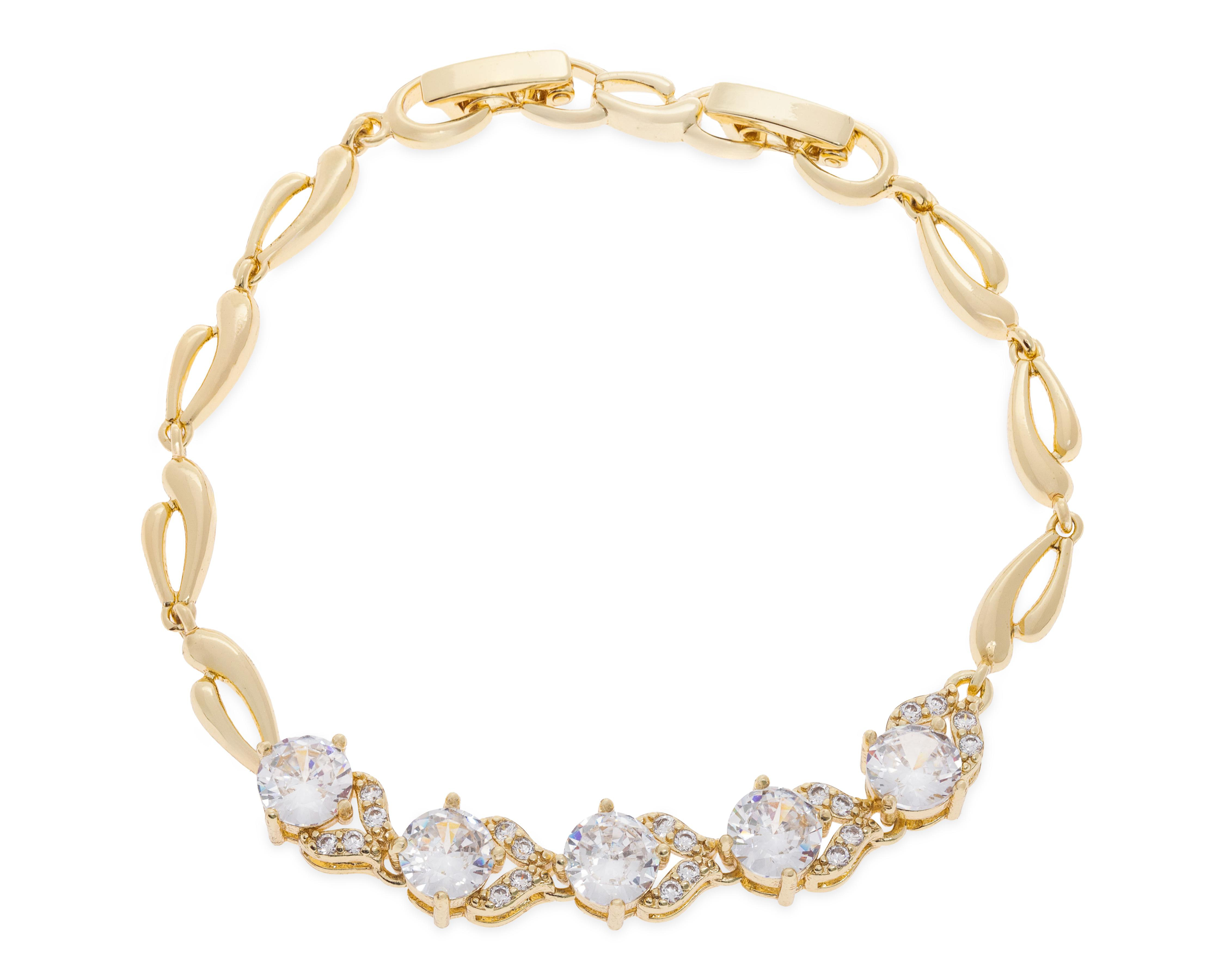 Foto 1 | Pulsera Chapa de Oro Plafer