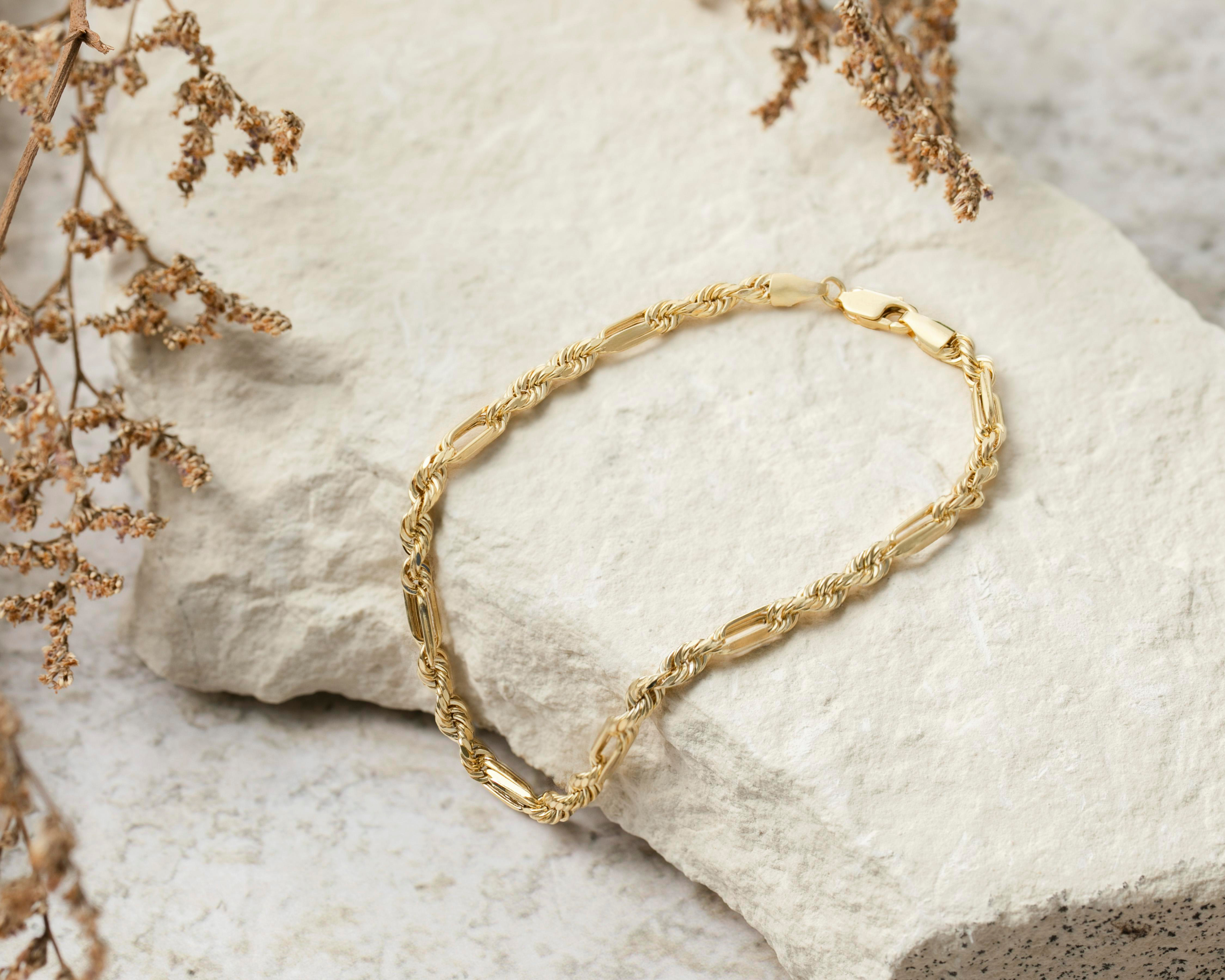 Foto 4 | Pulsera de Oro 10K Bogosdiez
