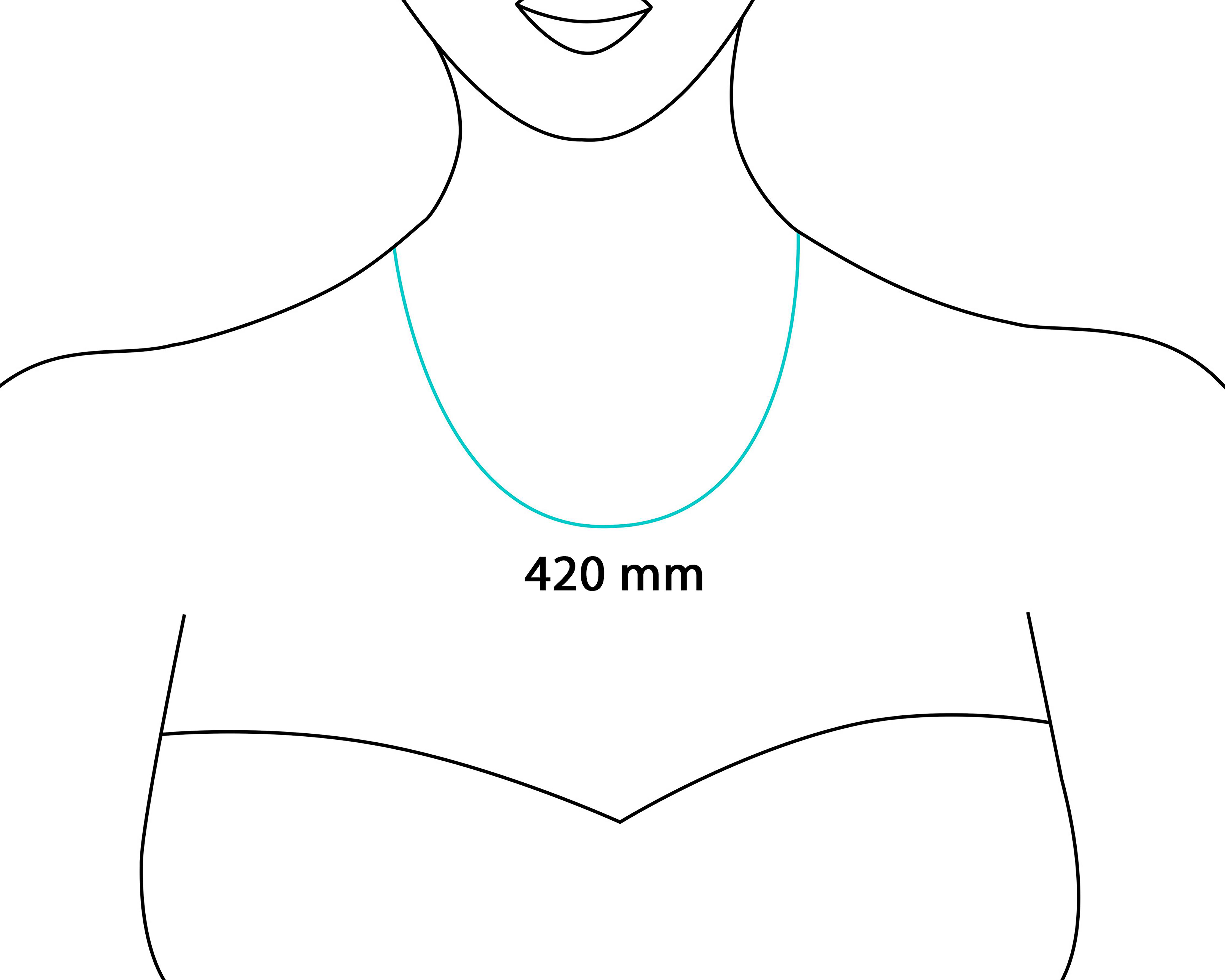 Foto 7 pulgar | Collar de Acero Inoxidable Plafer