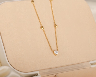 Foto 5 | Collar de Acero Inoxidable Plafer