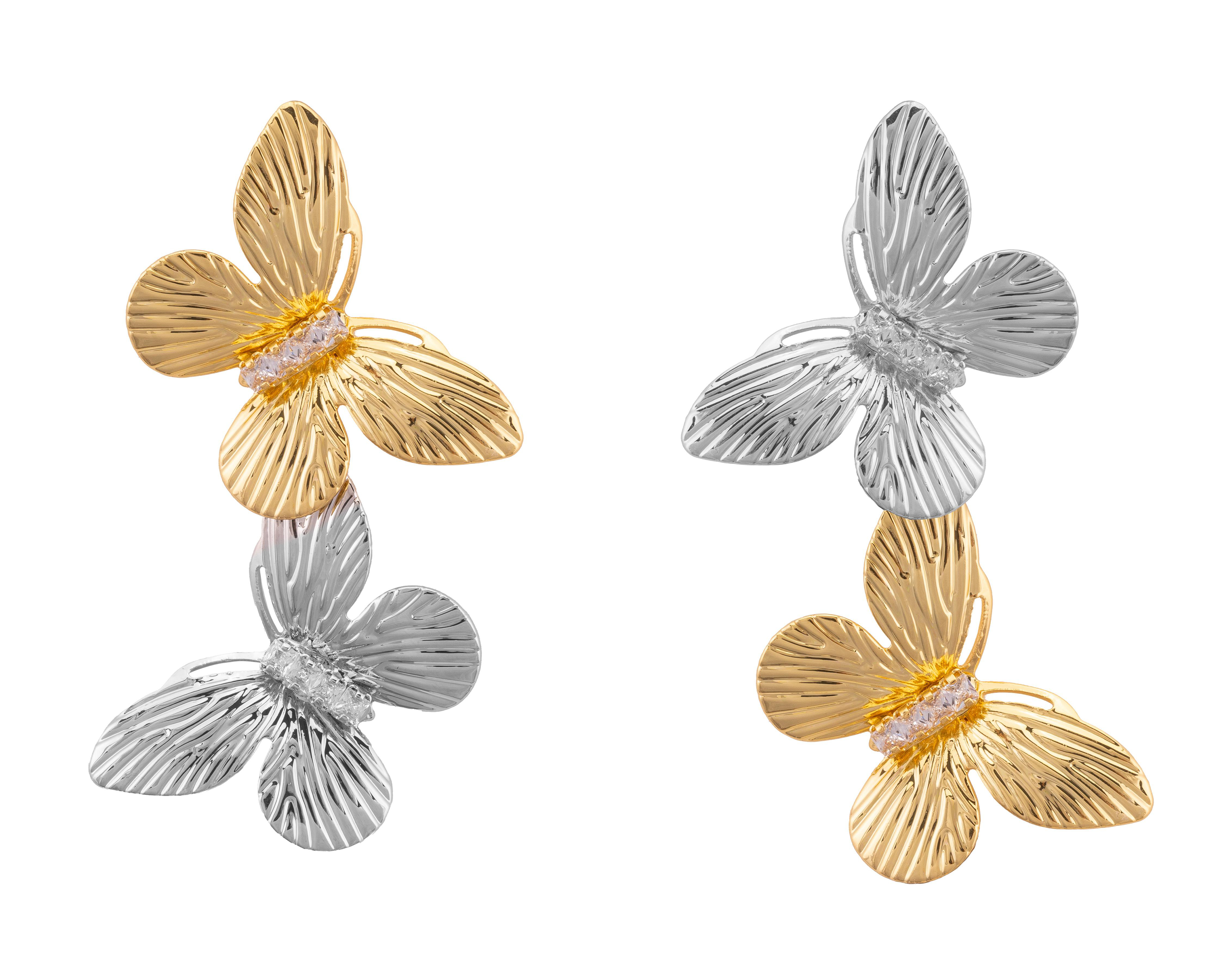 Aretes Chapa de Oro Unlimited by Ob