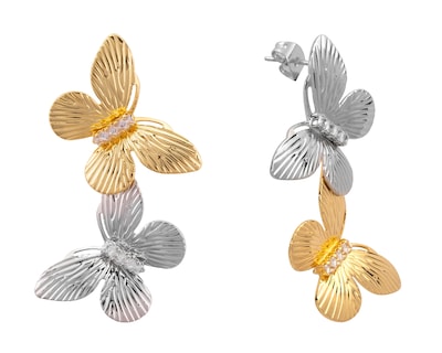 Foto 2 | Aretes Chapa de Oro Unlimited by Ob