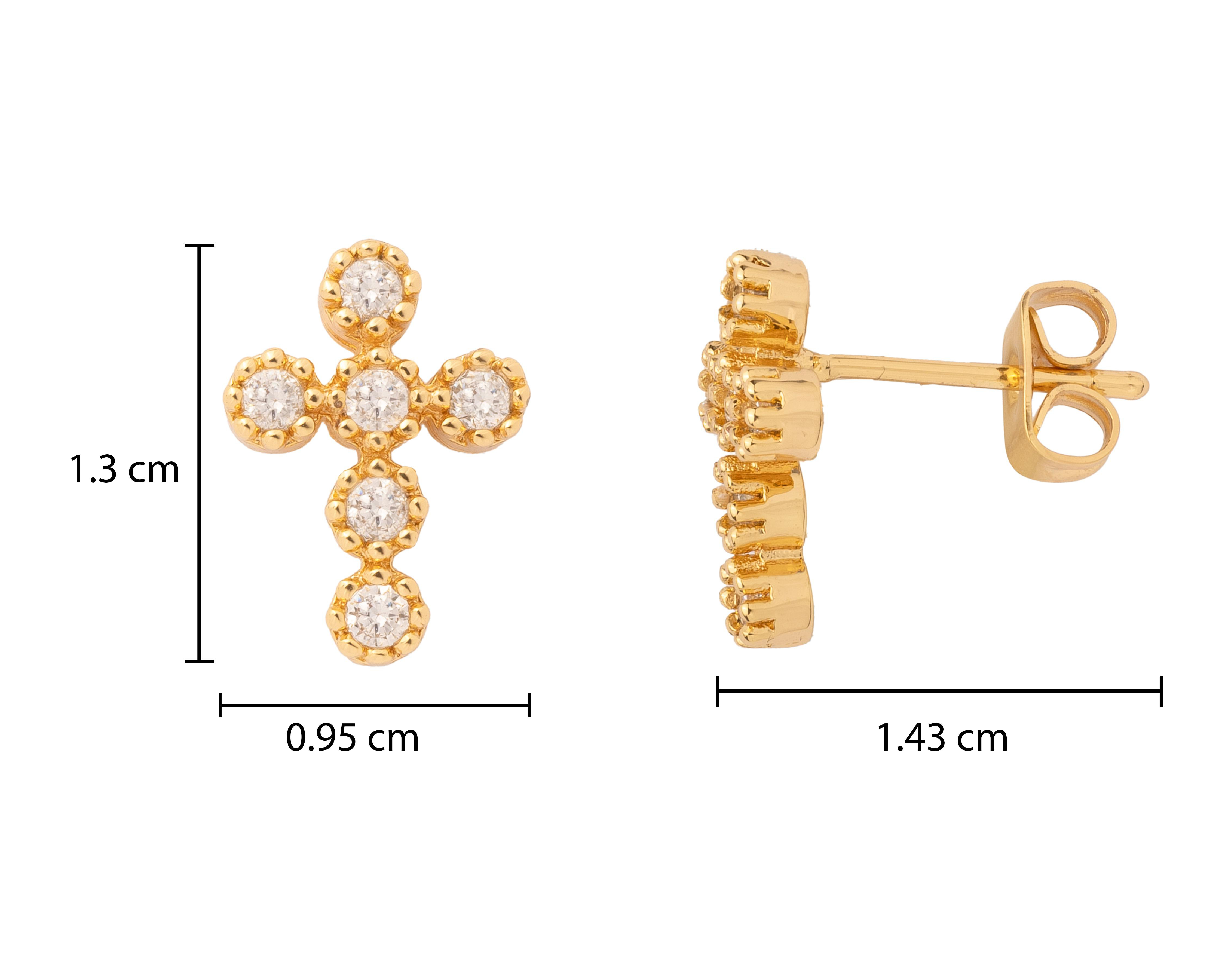 Foto 5 pulgar | Aretes Chapa de Oro Unlimited by OB