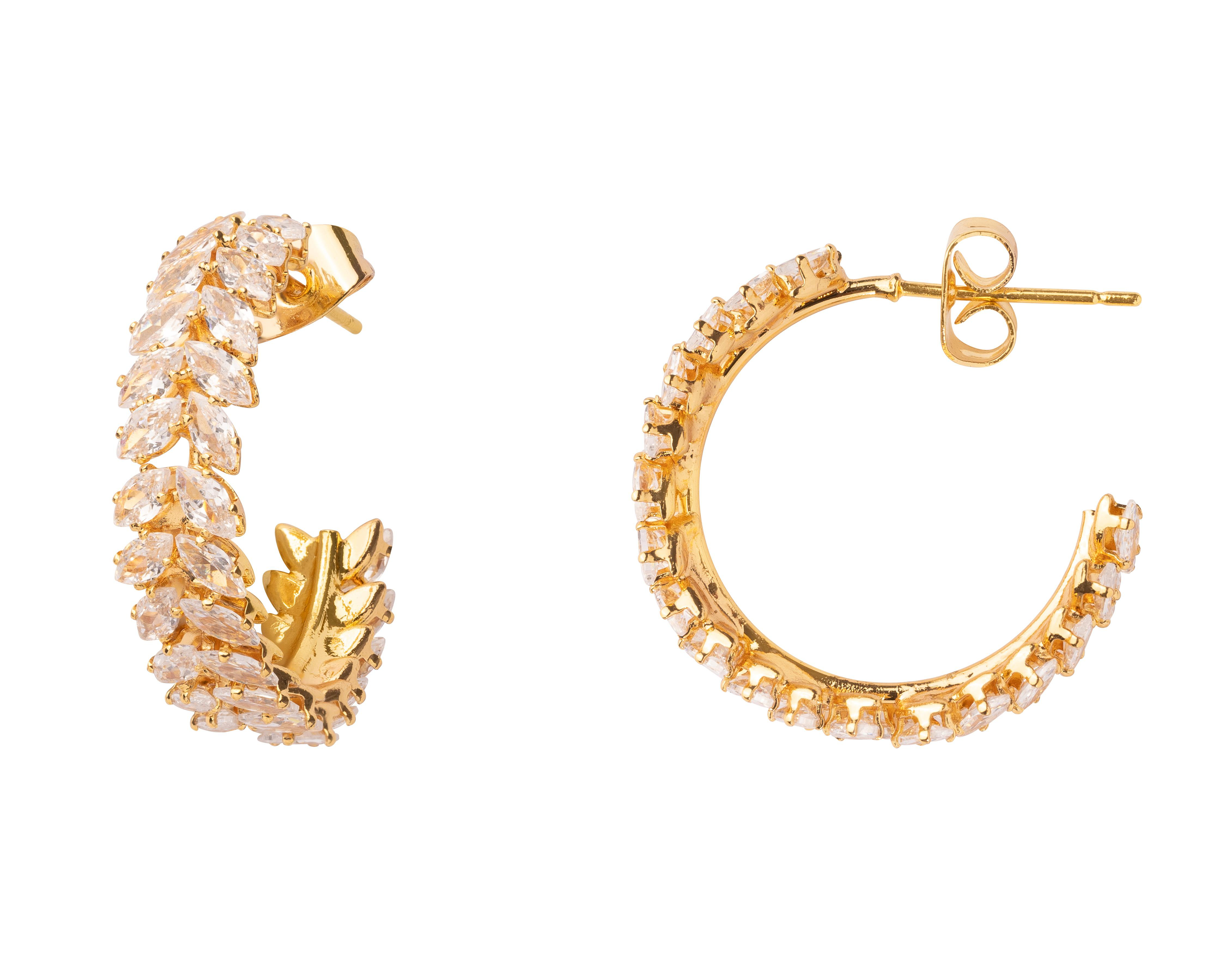 Foto 3 pulgar | Aretes de Chapa de Oro Unlimited by OB