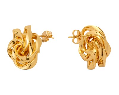 Foto 2 | Aretes de Chapa de Oro Unlimited by OB