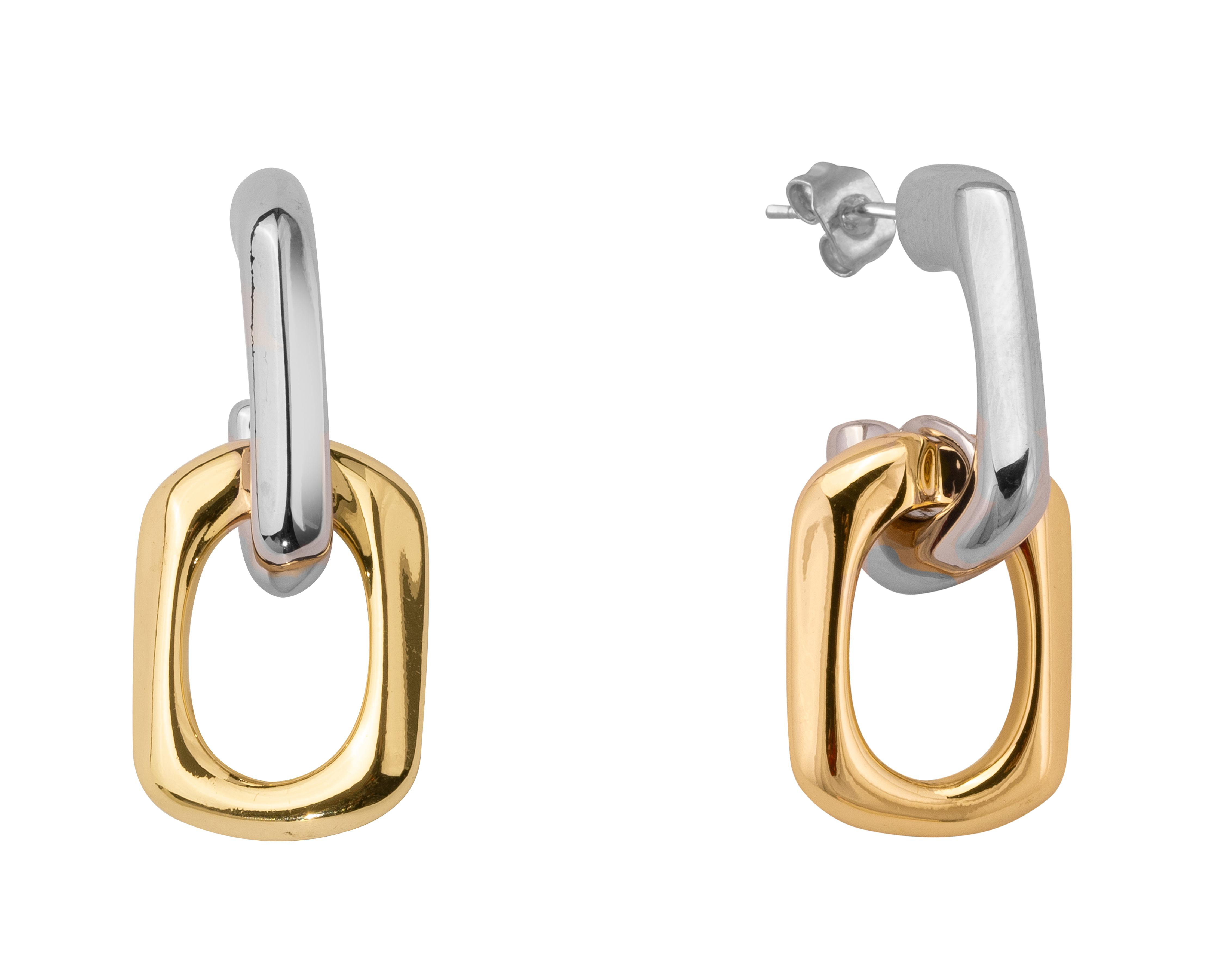Foto 3 pulgar | Aretes de Chapa de Oro Unlimited by OB