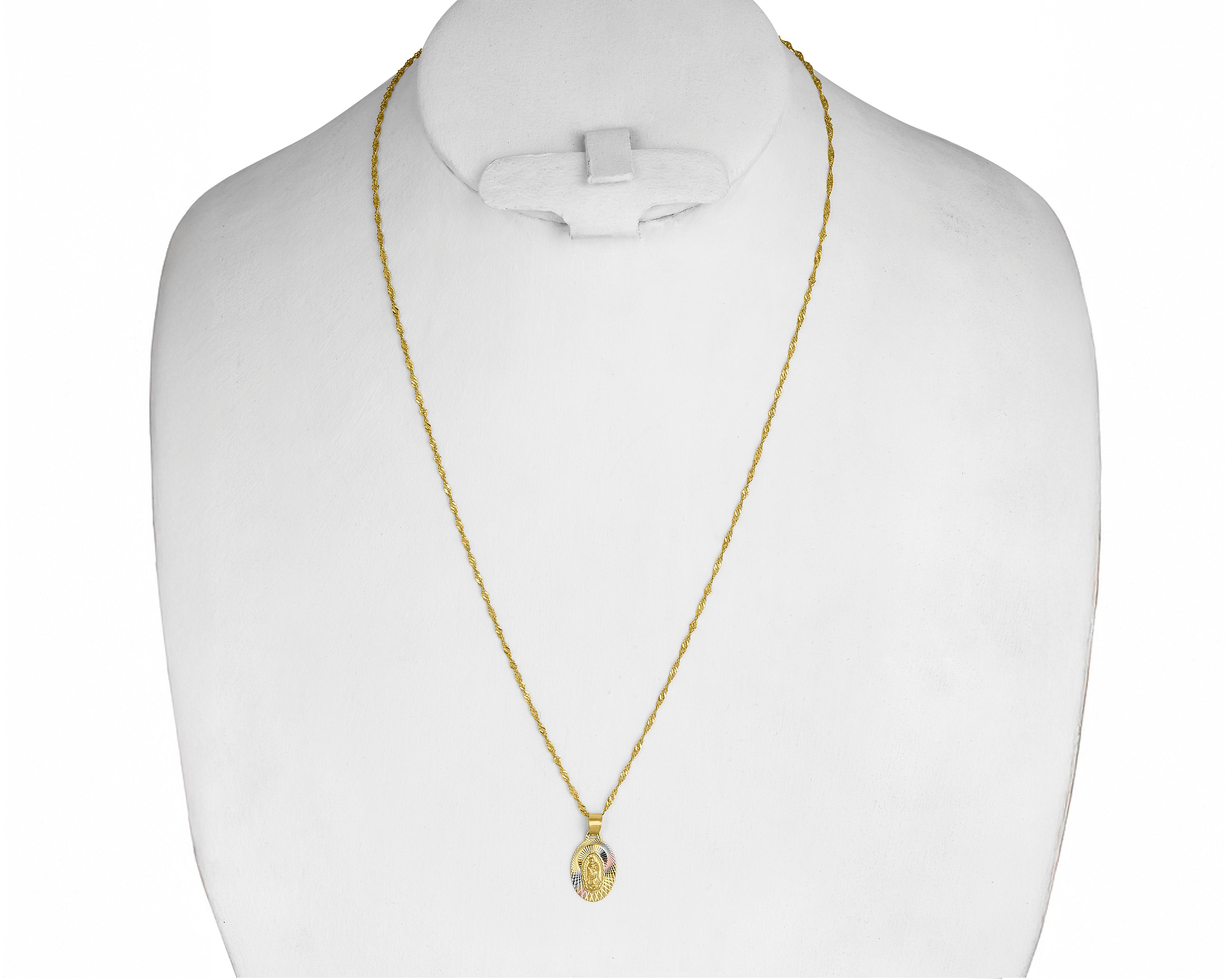 Foto 4 pulgar | Collar de Oro 10K Sabelli