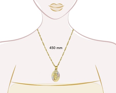 Foto 6 | Collar de Oro 10K Sabelli
