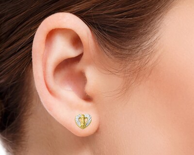 Foto 5 | Aretes de Oro 10K Sabelli