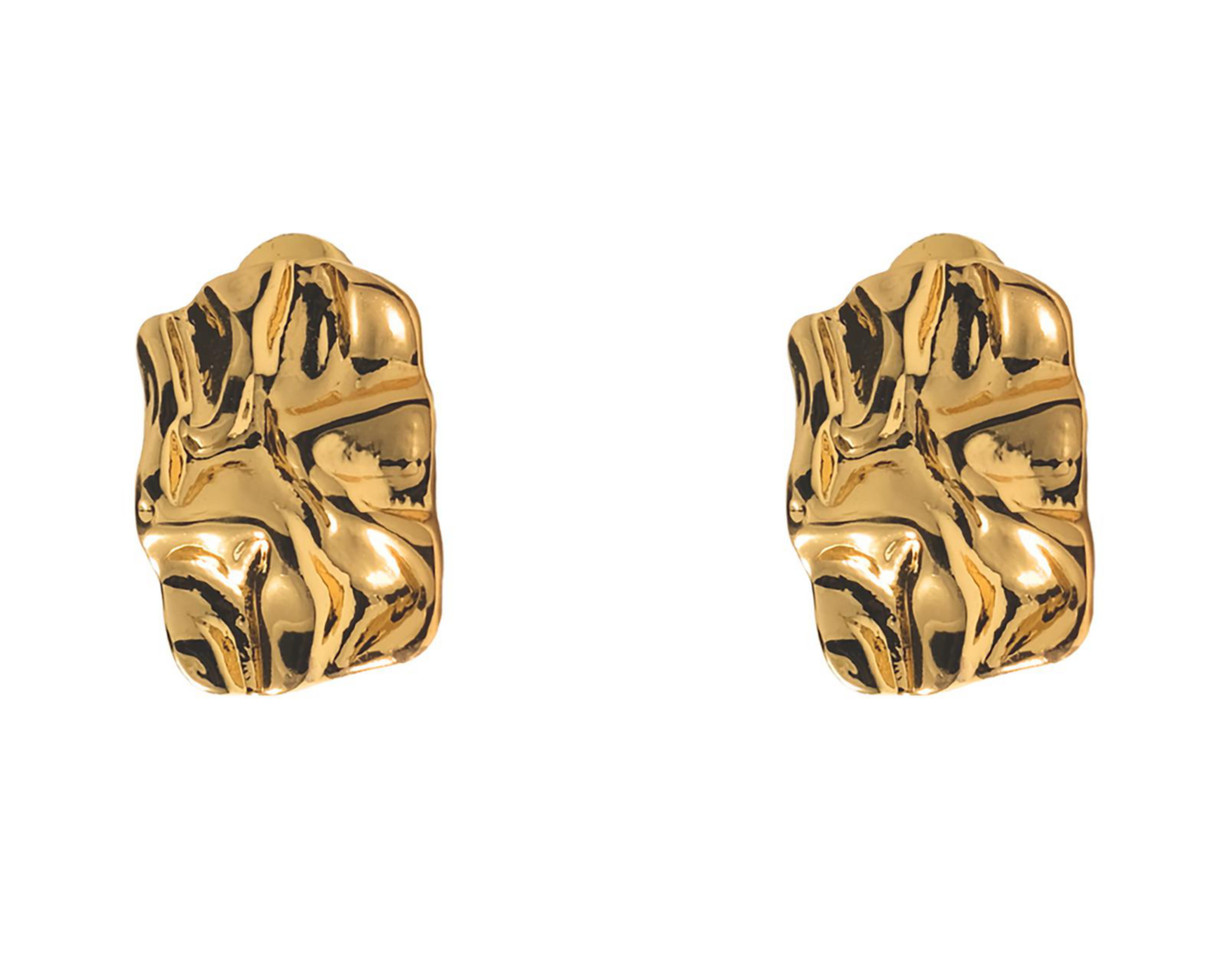 Foto 1 | Aretes Chapa de Oro Girondela