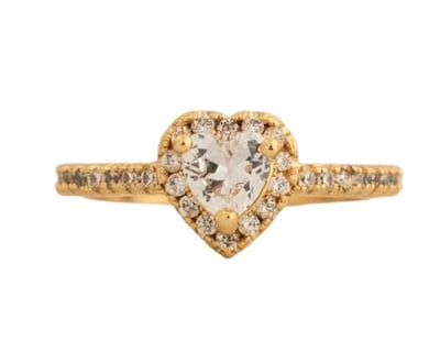 Foto 1 | Anillo Chapa de Oro Girondela Talla 7