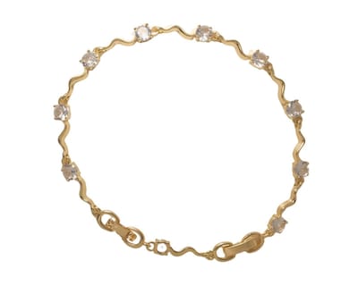 Foto 1 | Pulsera Chapa de Oro Girondela