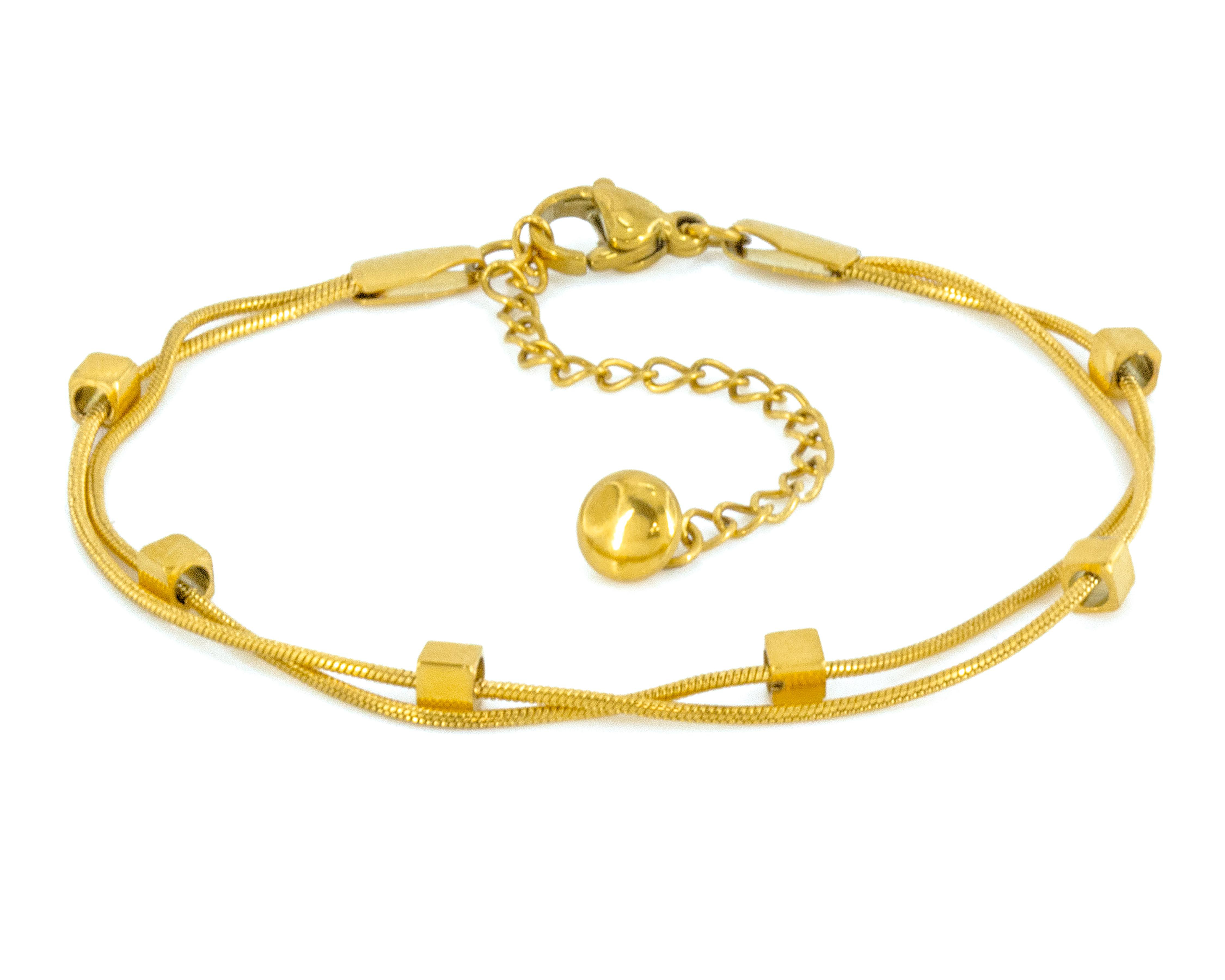 Foto 2 pulgar | Pulsera de Acero Inoxidable Jennifer Lopez