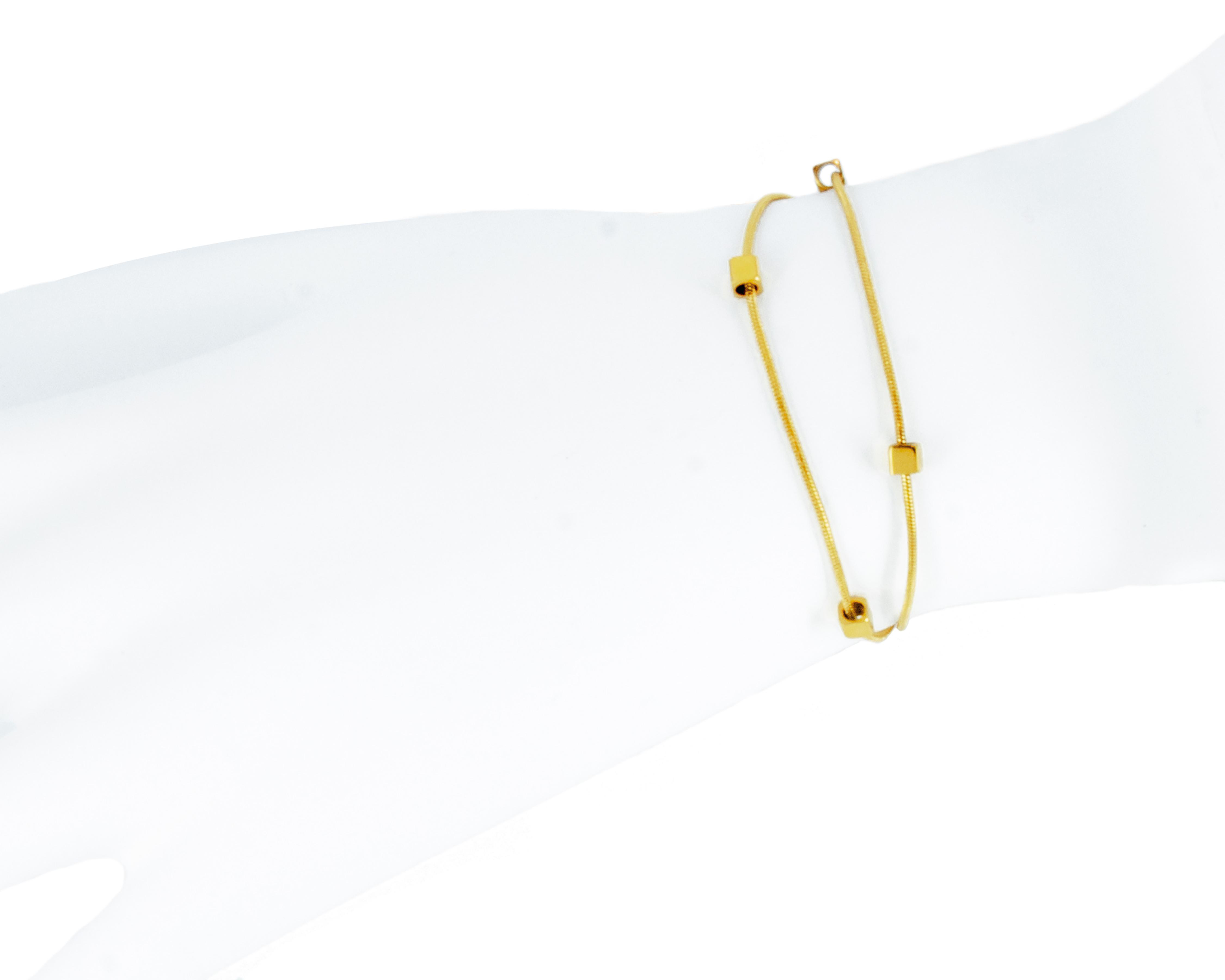Foto 4 pulgar | Pulsera de Acero Inoxidable Jennifer Lopez