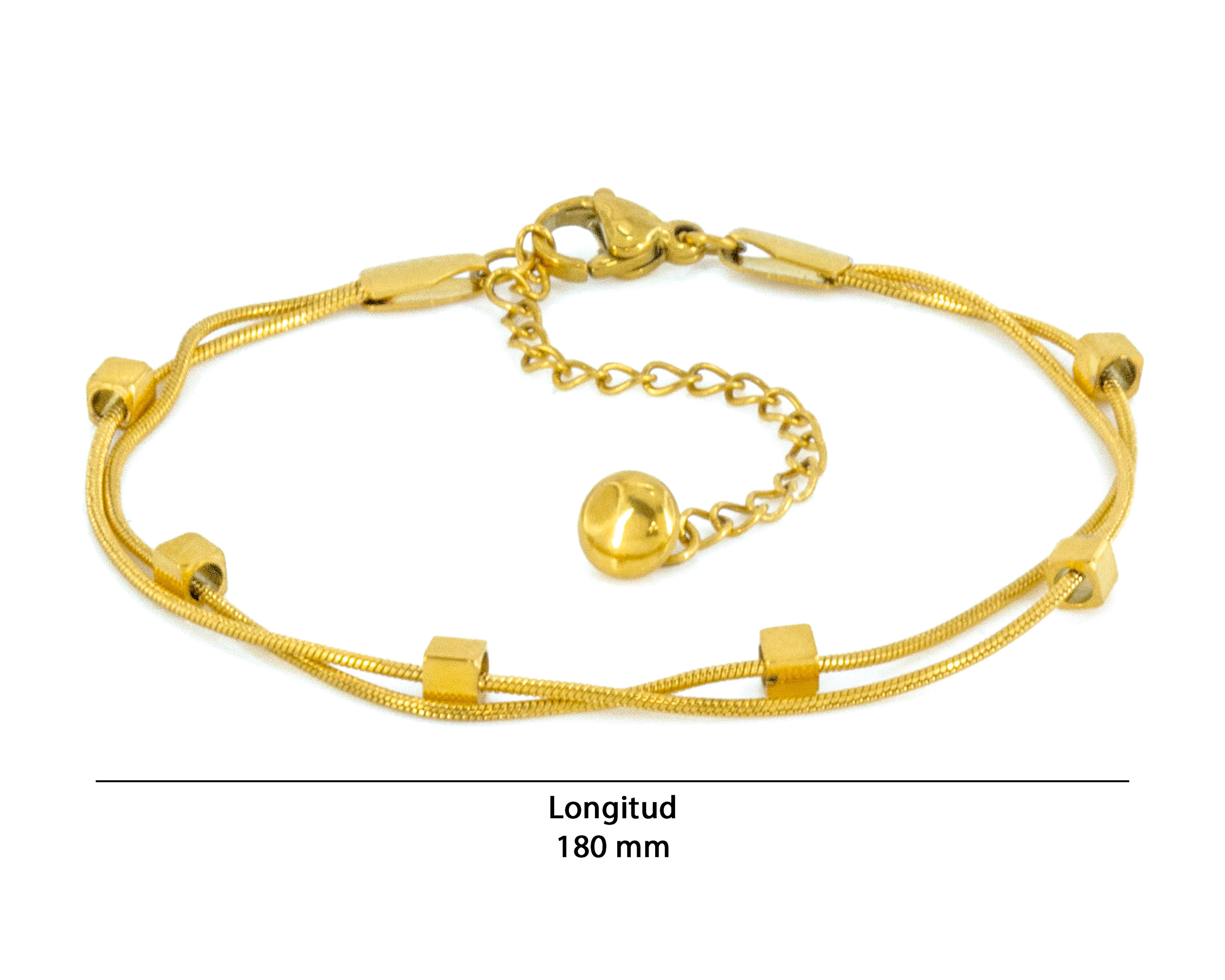Foto 6 pulgar | Pulsera de Acero Inoxidable Jennifer Lopez