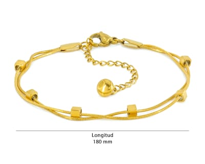Foto 5 | Pulsera de Acero Inoxidable Jennifer Lopez
