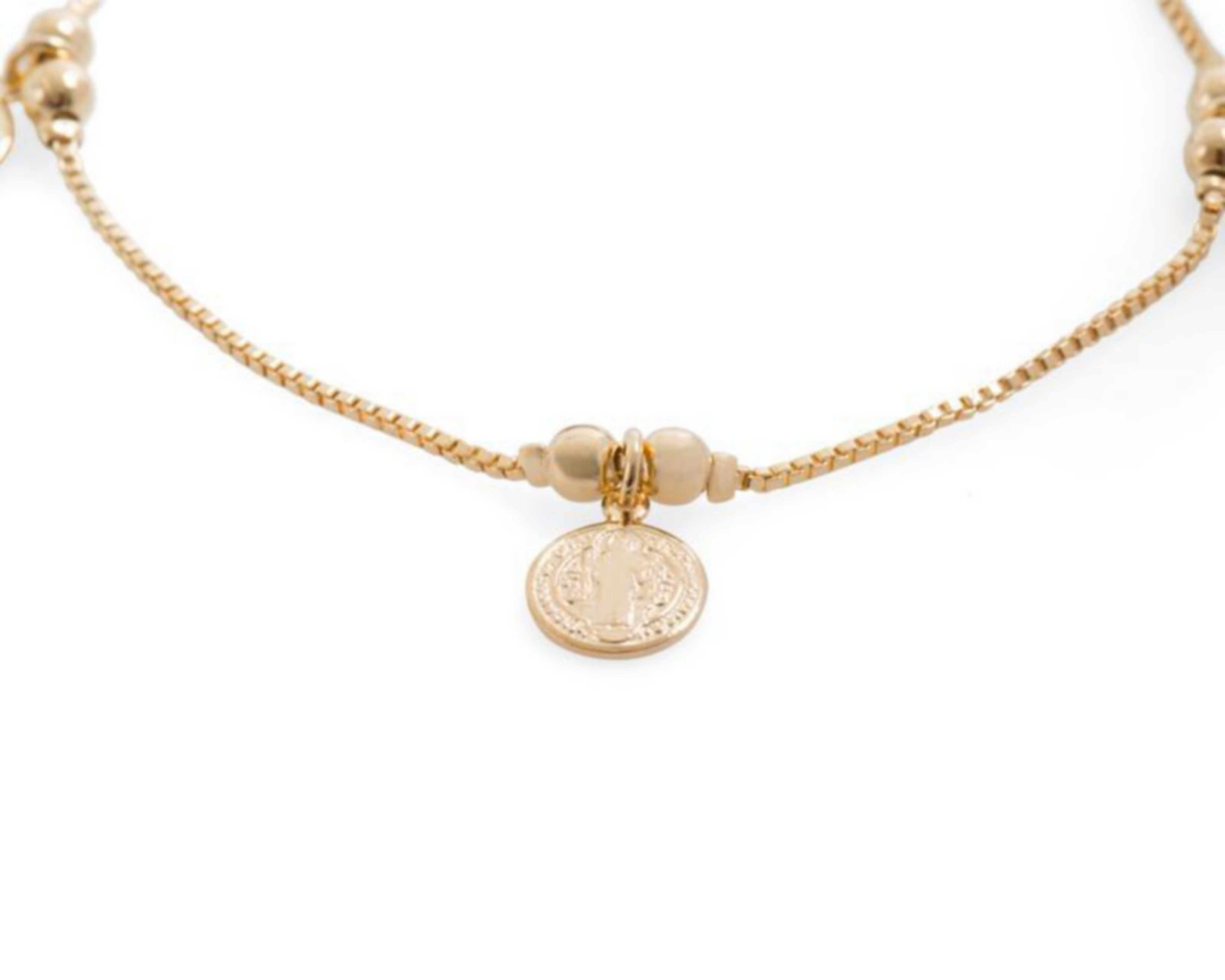 Foto 3 pulgar | Pulsera con Chapa de Oro 18k Girondela
