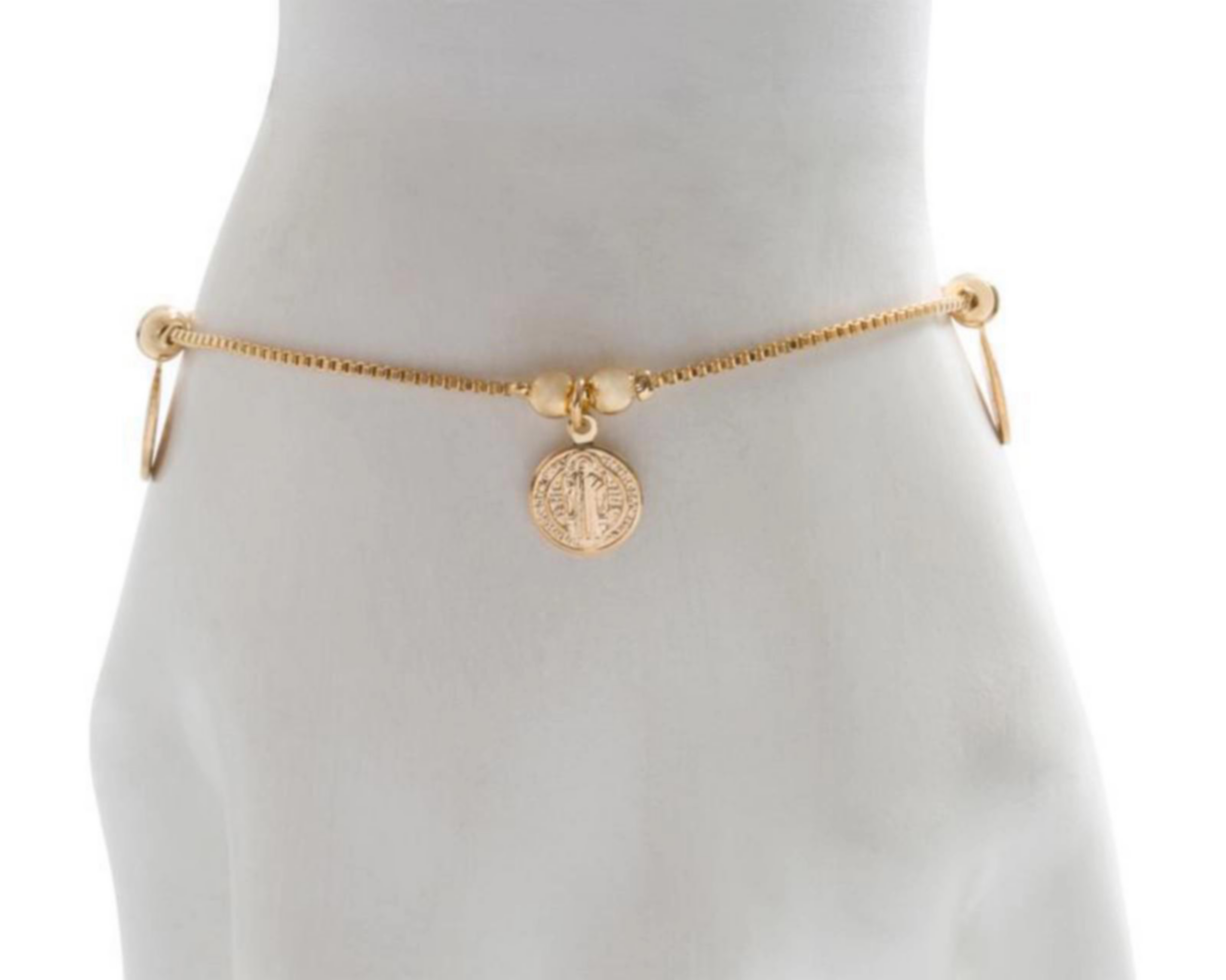 Foto 4 pulgar | Pulsera con Chapa de Oro 18k Girondela