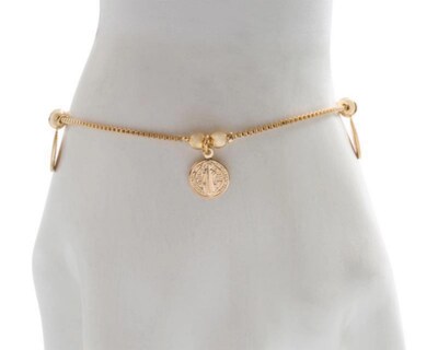 Foto 3 | Pulsera con Chapa de Oro 18k Girondela