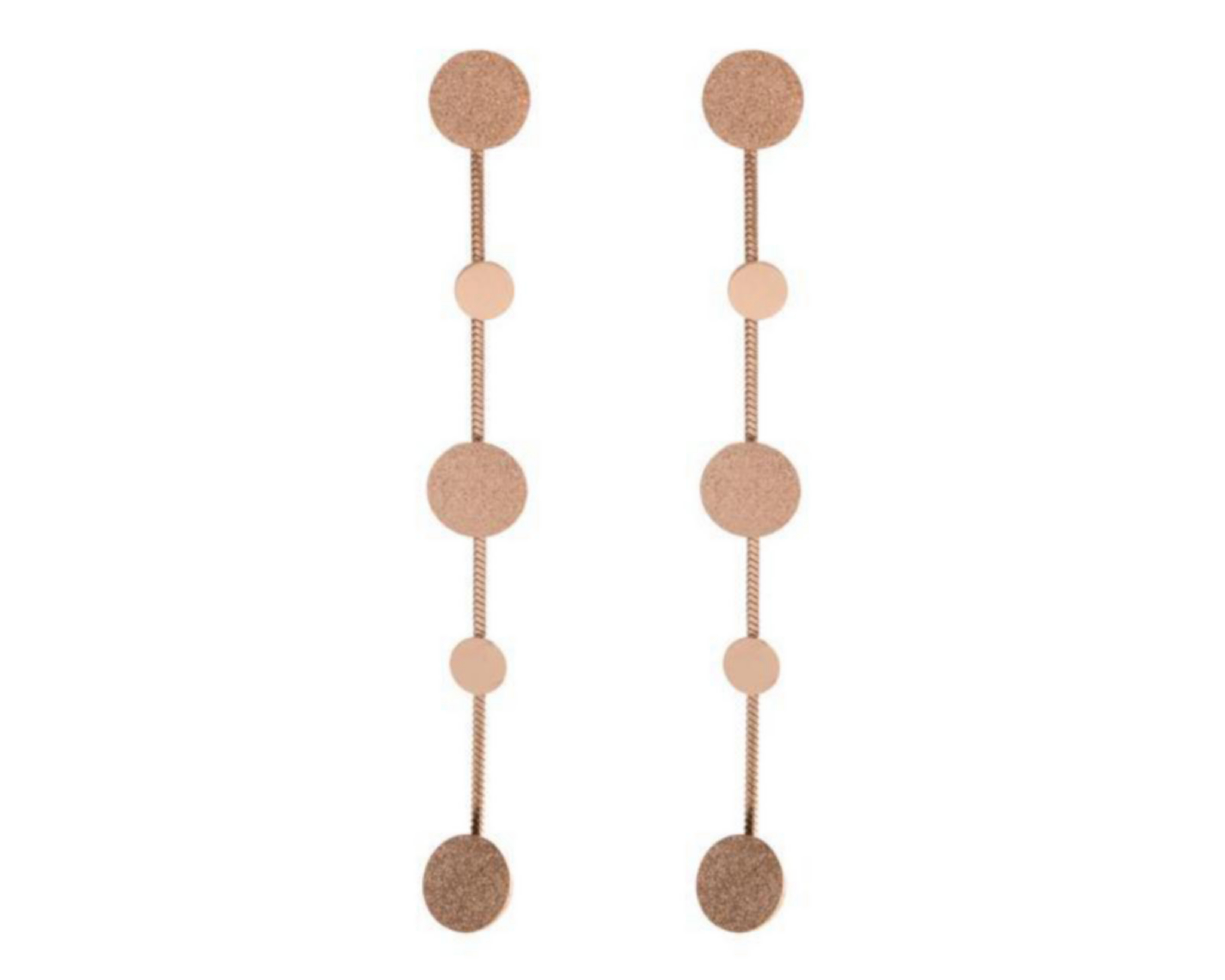 Foto 2 pulgar | Aretes de Acero Inoxidable Jennifer Lopez