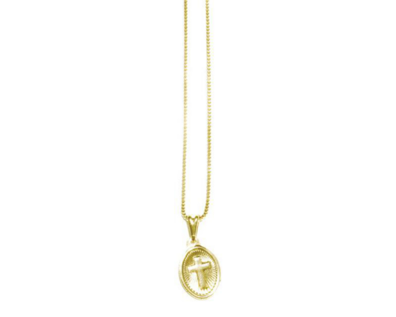 Foto 5 pulgar | Collar de Chapa de Oro 18k Girondela