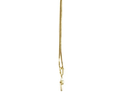 Foto 2 | Collar de Chapa de Oro 18k Girondela